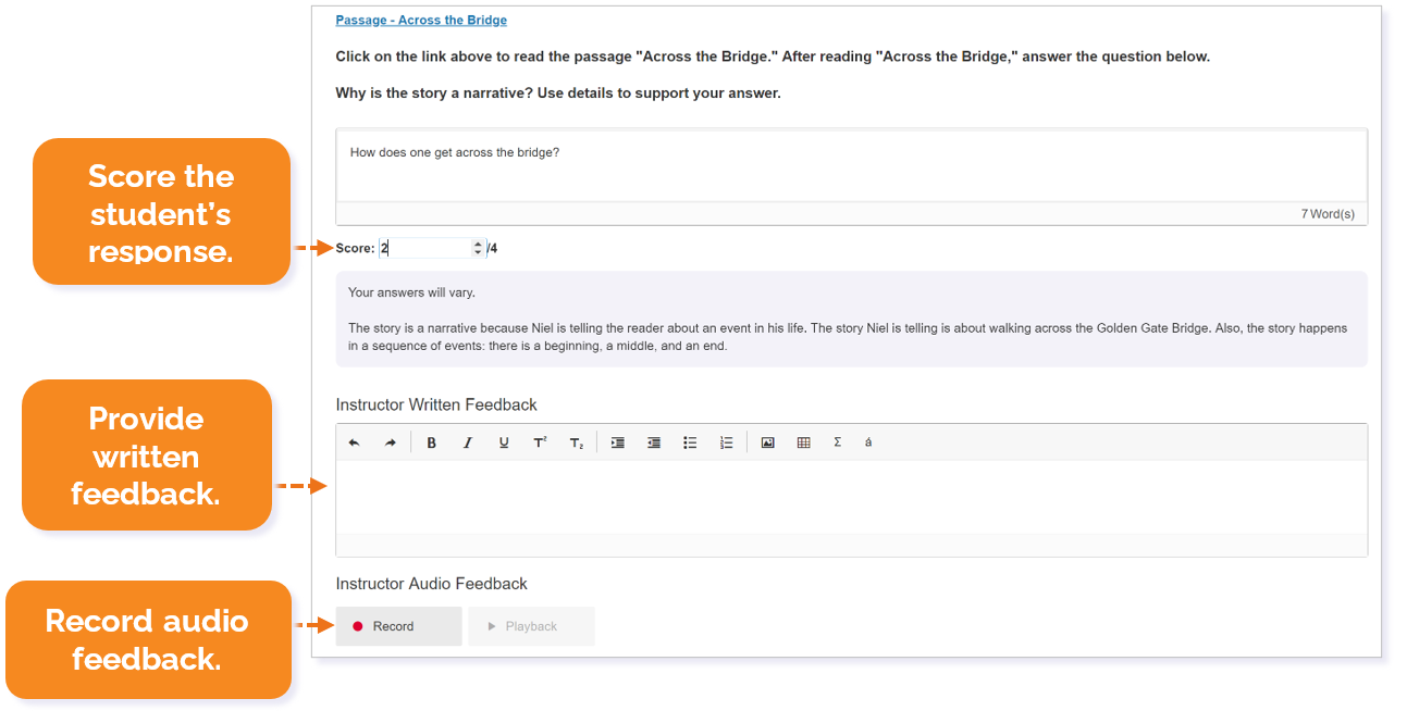Lincoln Learning Online Assessments and Grading Resources