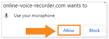 Online Voice Recorder: Record your Voice from the Microphone